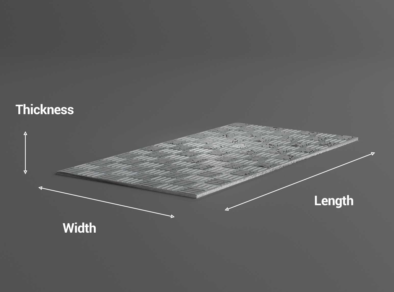 aluminium tread plate weight calculation