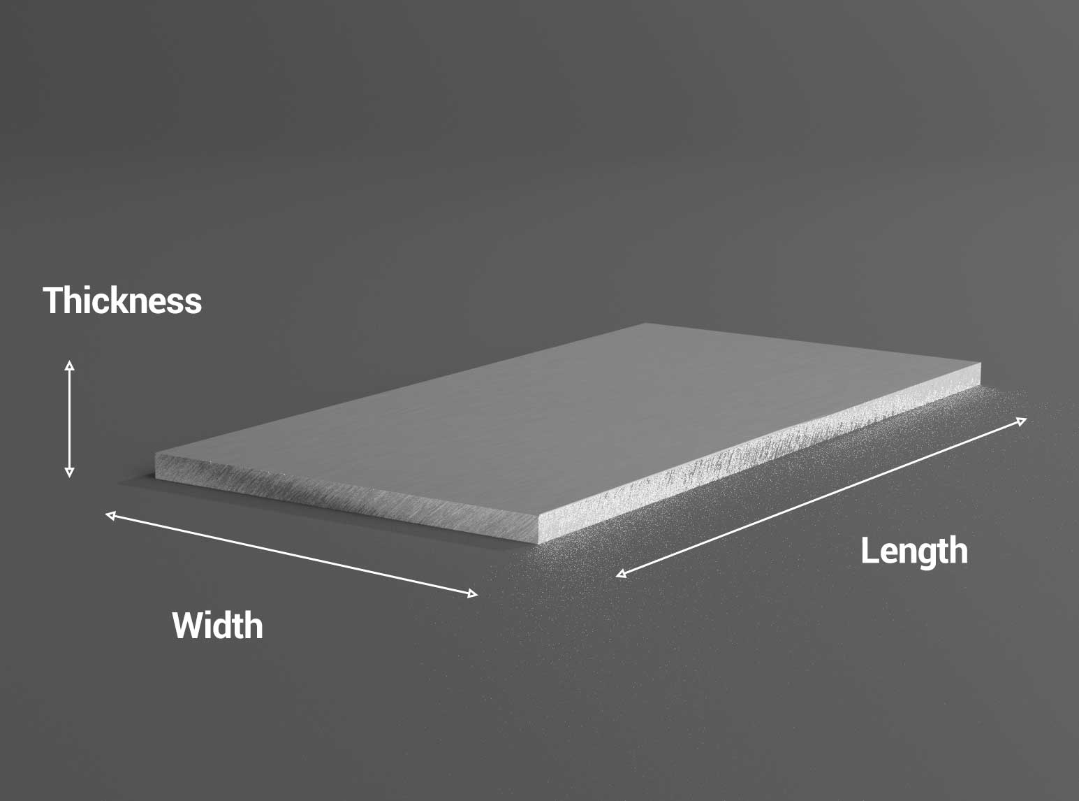 aluminium shate / sheet weight calculation